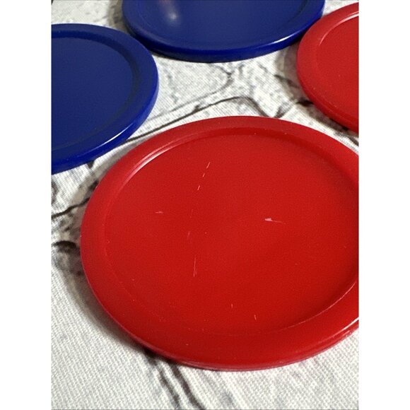 8 Pcs Air Hockey Pucks, 2.5 Inch Air Hockey Puck Set for Air Hockey Table Green - Picture 6 of 6